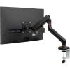 Mind Reader Counter-Balance Gas Spring Monitor Arm, 13″-32″ Single Desk Mount, 180° Rotation, Tilt ±65°, Swivel ±180°, VESA 75×75/100×100, 19.8 lb Load, Cable Management, Black
