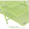 Mind Reader 4-Tier Paper Tray, Desktop Organizer, File Storage, Workspace, Office, Metal Mesh, 11.75″ L x 13.75″ W x 12.5″ H, Pink(Green)