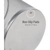 Mind Reader Mesh Trash Can, 16.65L (4.4 gal), Waste Paper Basket, Round, Office, Metal Mesh, Set of 2, Silver(Silver)