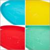 Mind Reader Seafood Platters, Serving Dish, Entertaining, Hosting, Melamine, 14″ L x 8″ W x 1″ H, Set of 4, Multi-color(Set of 4)