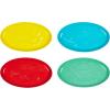 Mind Reader Seafood Platters, Serving Dish, Entertaining, Hosting, Melamine, 14″ L x 8″ W x 1″ H, Set of 4, Multi-color(Set of 4)