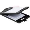 Mind Reader Clipboard with Storage, Teacher, Nursing Clipboard, Plastic, 9.25″L x 13.25″W x 1″H, Set of 6, Assorted Colors(Black)