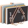 Mind Reader Heart-Shaped Desktop File Organizer, 5-Slot Metal Folder Rack, Magazine & Book Holder, Rose Gold