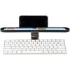 Mind Reader Over Keyboard Shelf, Desktop Organizer, Phone Holder, Storage, Phone Holder, Office, 13″L x 2″W x 3.5″H, Black(Above Desk Compartments)
