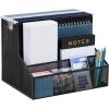 Mind Reader Desktop Organizer, Vertical File Storage, Letter Size, Office, Metal Mesh, 12.15″L x 9.5″W x 9.5″H, Black(Black)