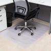 Mind Reader Office Chair Mat for Carpet, Under Desk Protector, Carpet Grips, Rolling, PVC, 46.25″ L x 60″ W x 0.0625″ H, Clear(Clear)